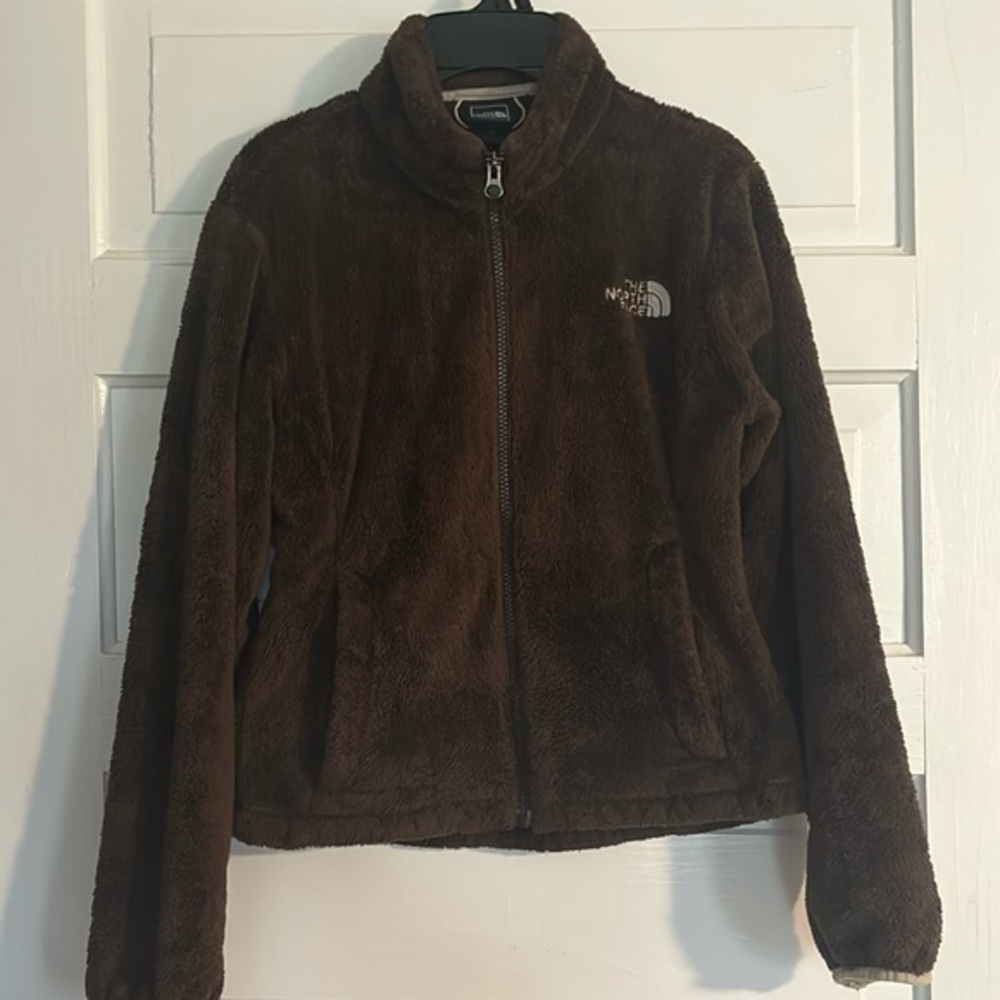 Women’s Fuzzy North Face Jacket